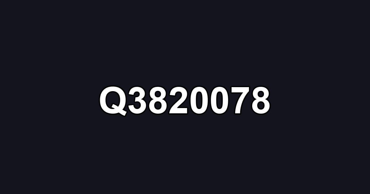 Q3820078