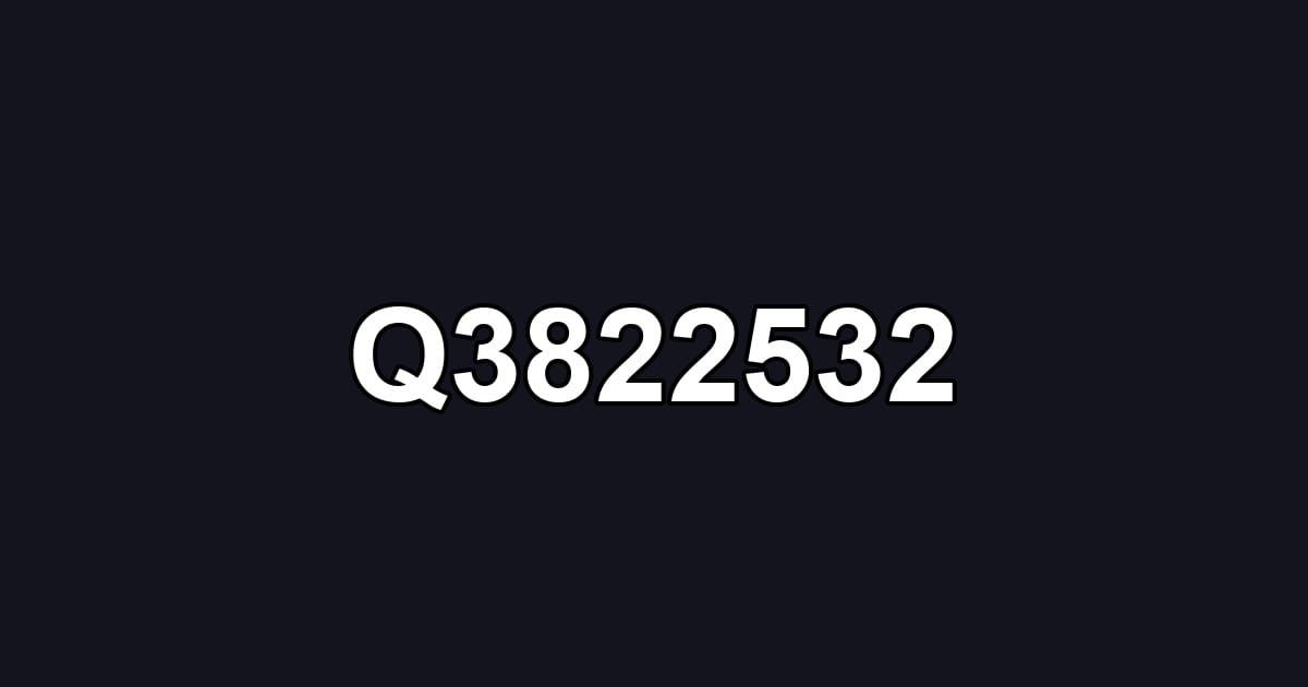 Q3822532