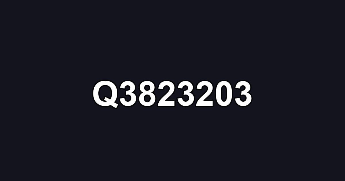 Q3823203
