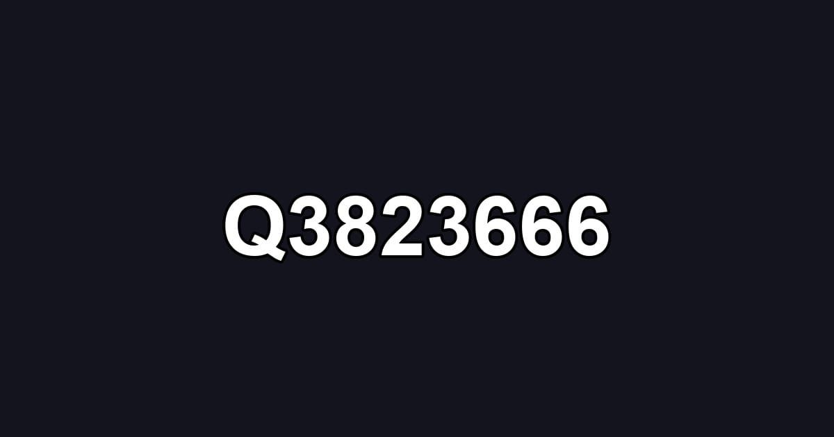 Q3823666