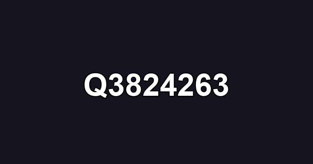 Q3824263