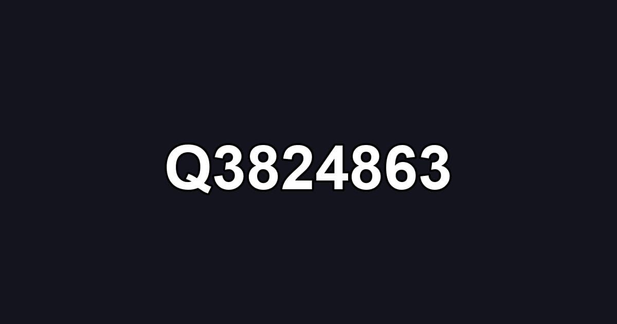 Q3824863