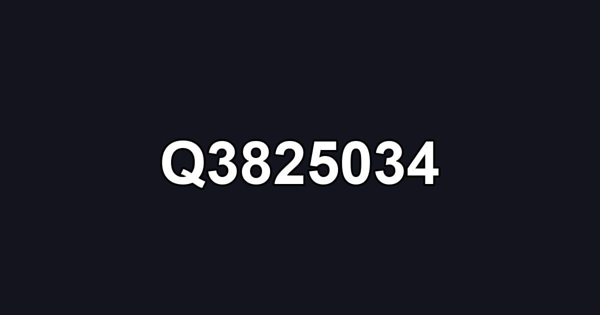 Q3825034