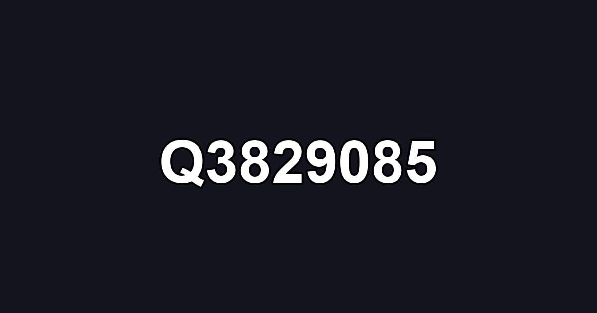 Q3829085