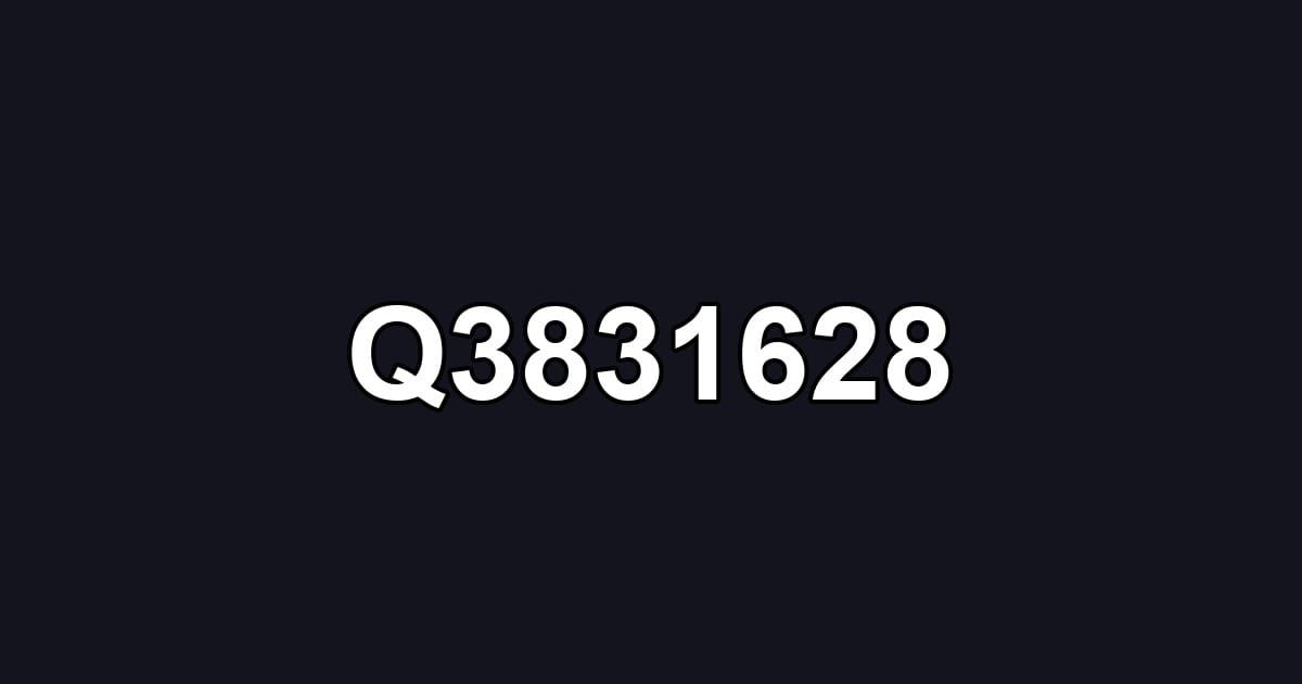 Q3831628