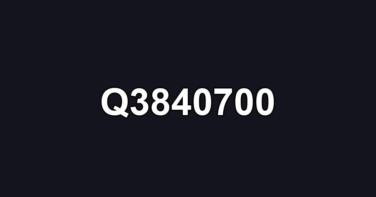 Q3840700
