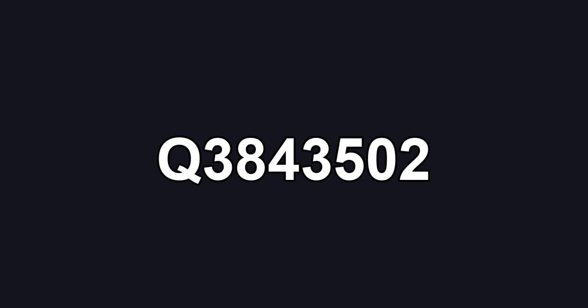 Q3843502