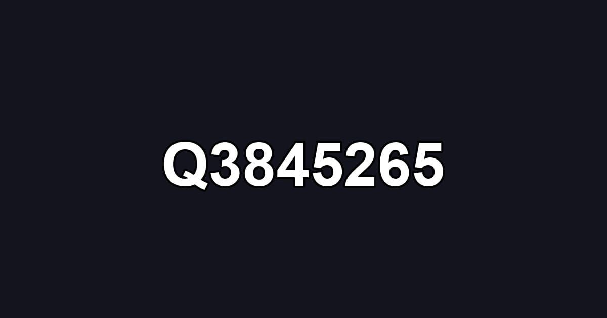 Q3845265