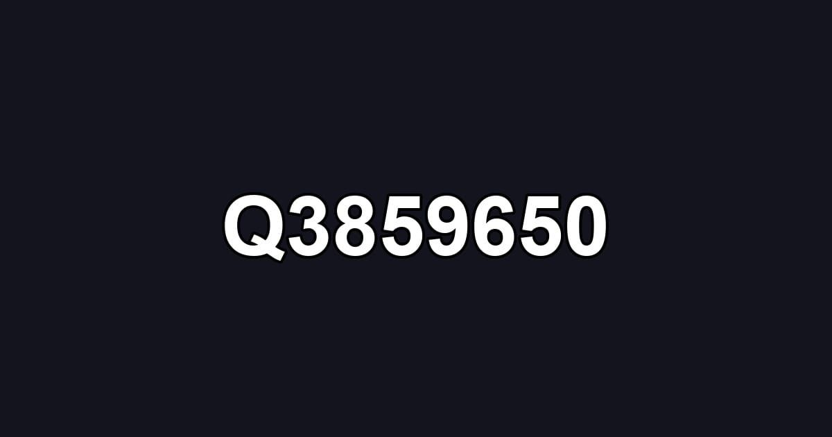 Q3859650