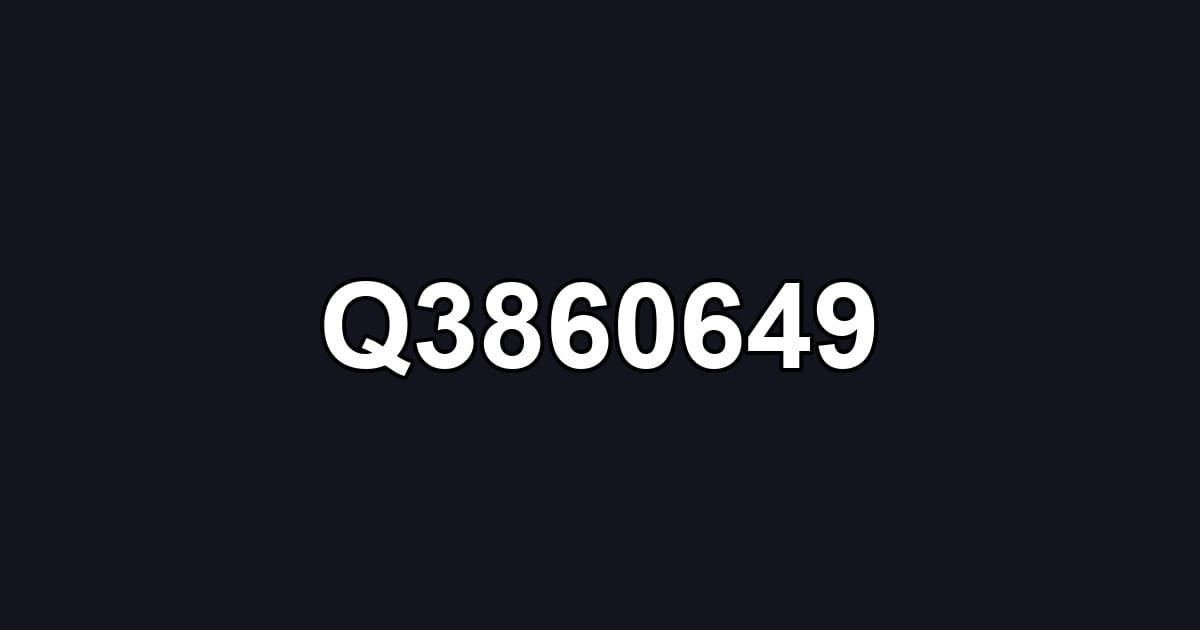 Q3860649