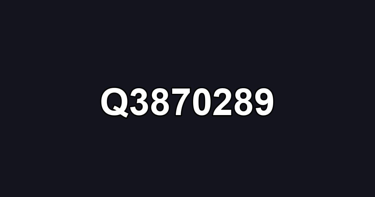 Q3870289