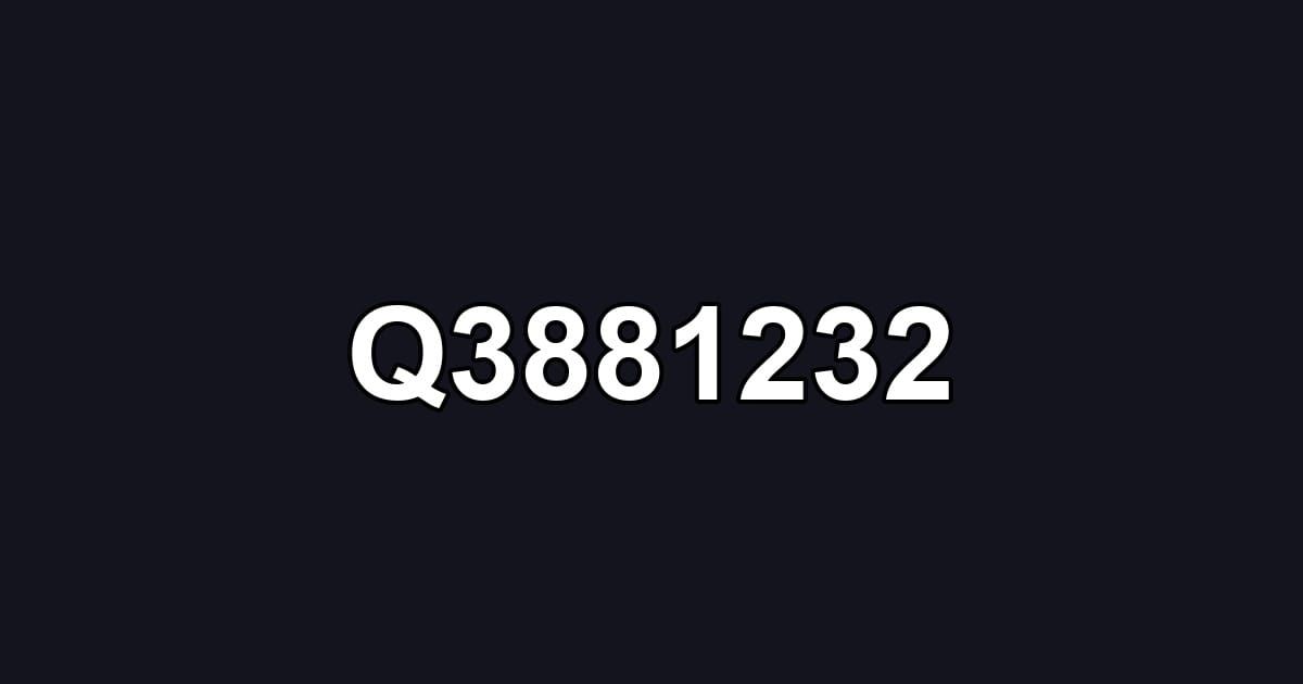 Q3881232