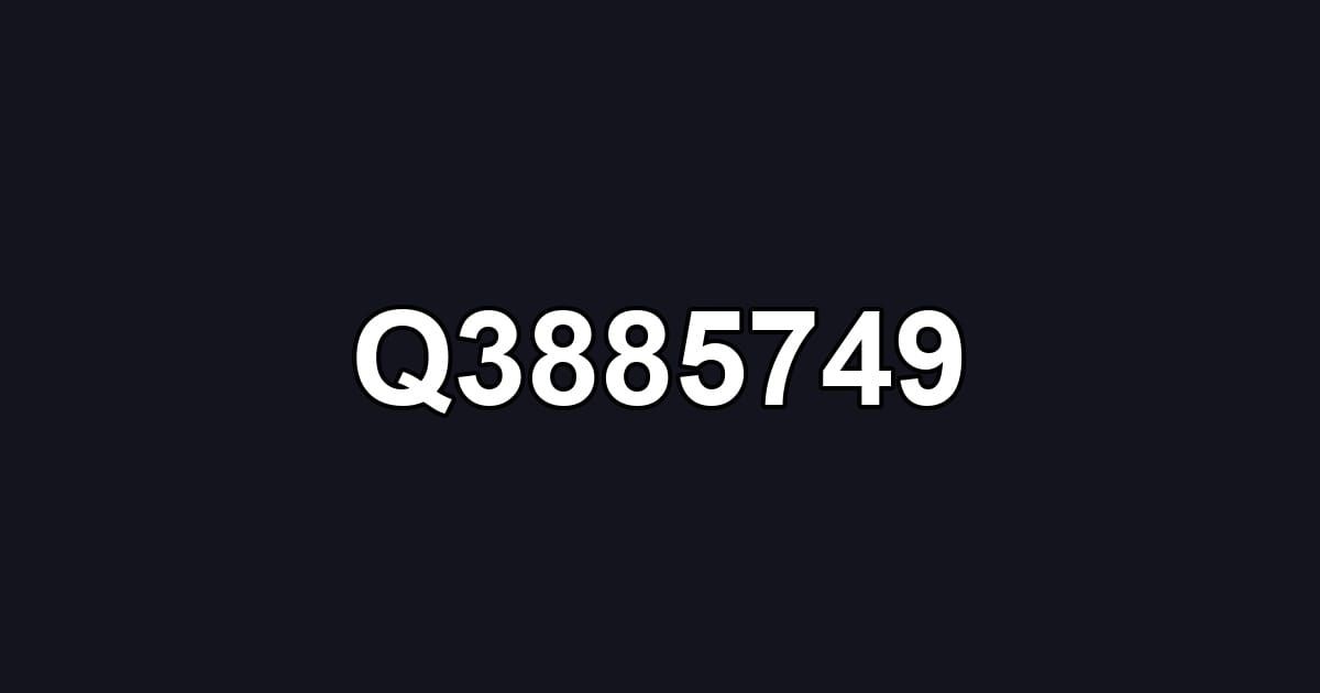 Q3885749