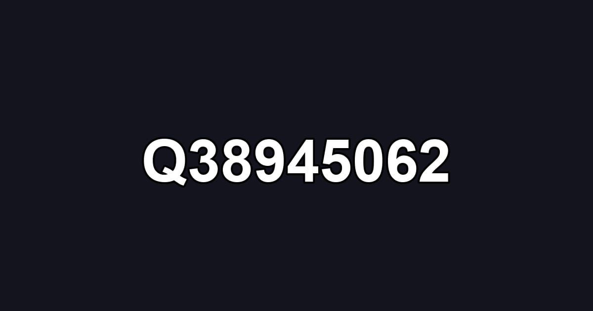 Q38945062