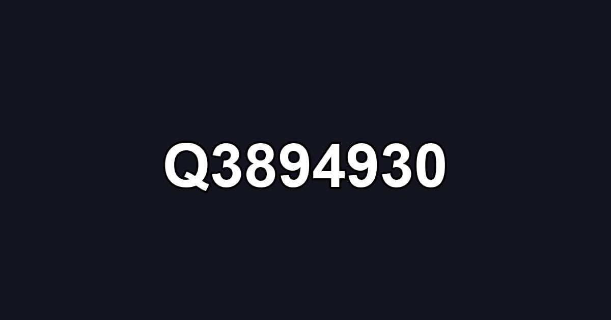 Q3894930