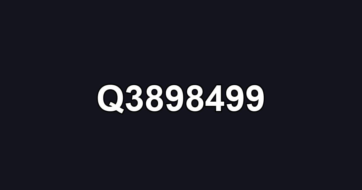 Q3898499