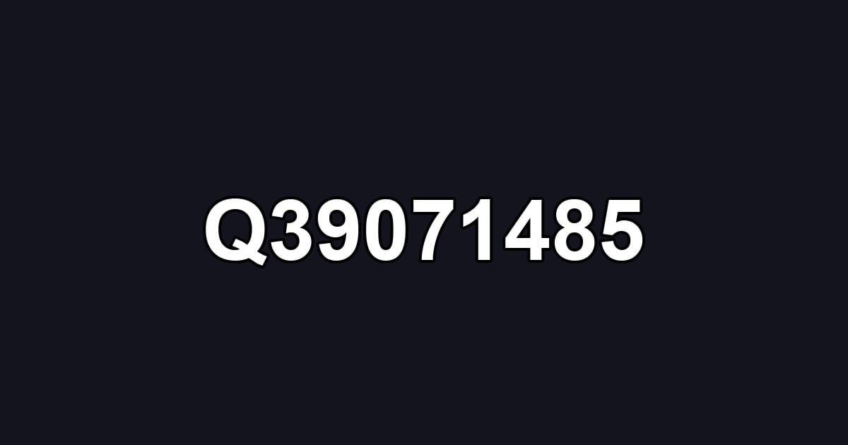 Q39071485
