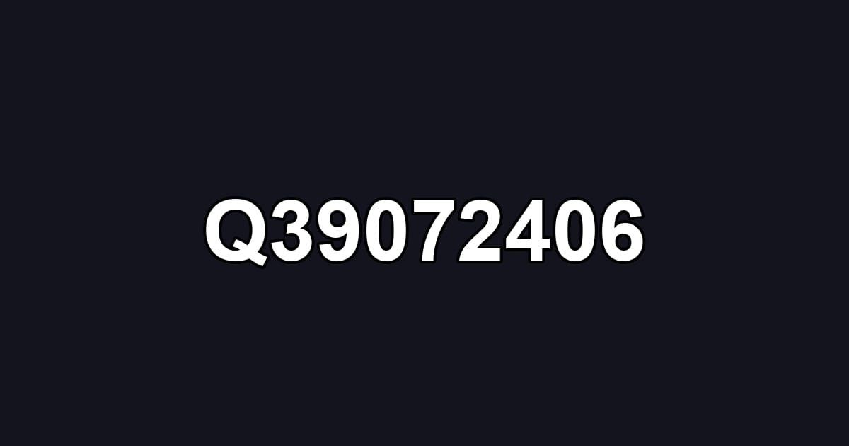 Q39072406