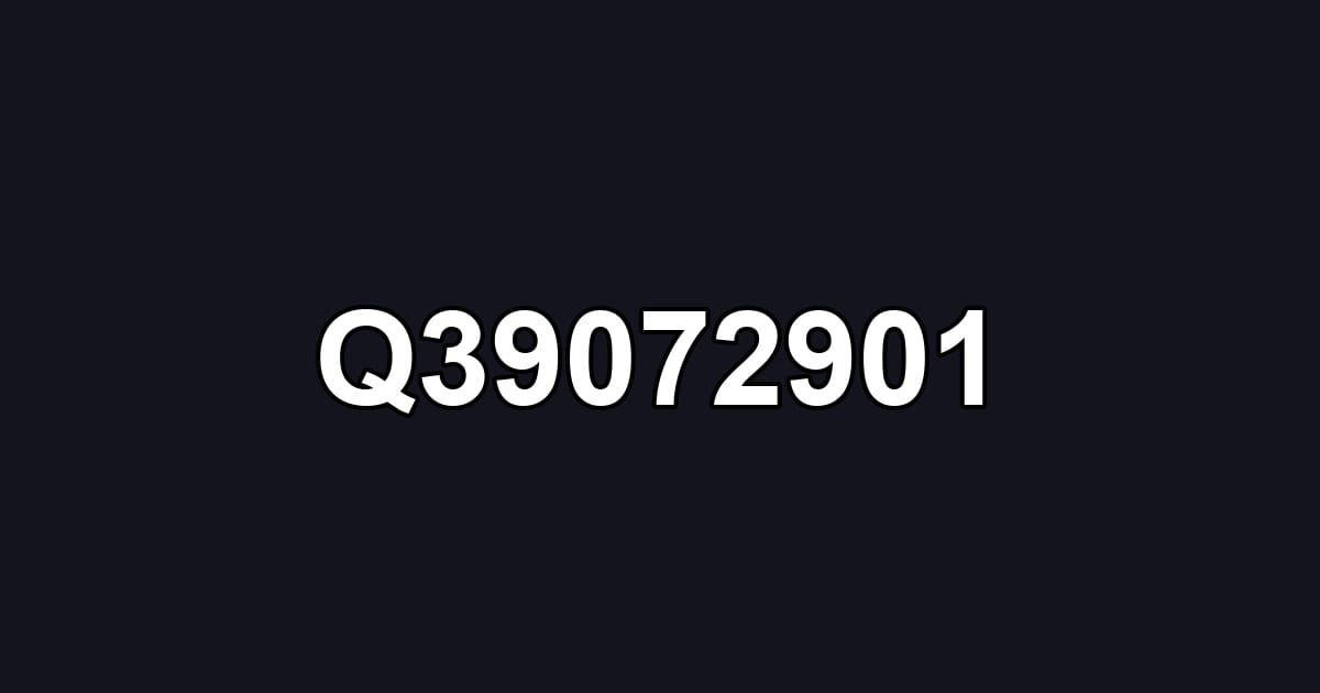 Q39072901
