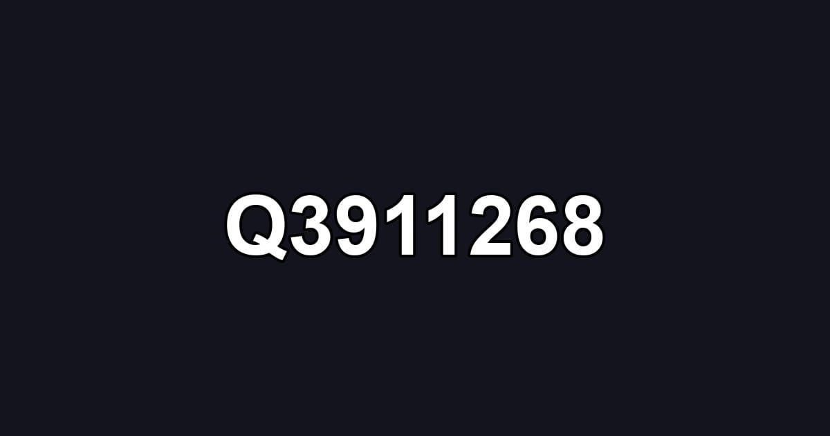 Q3911268