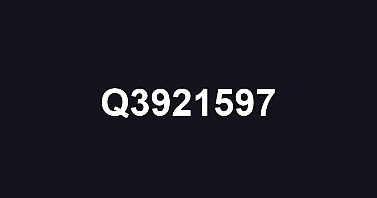 Q3921597