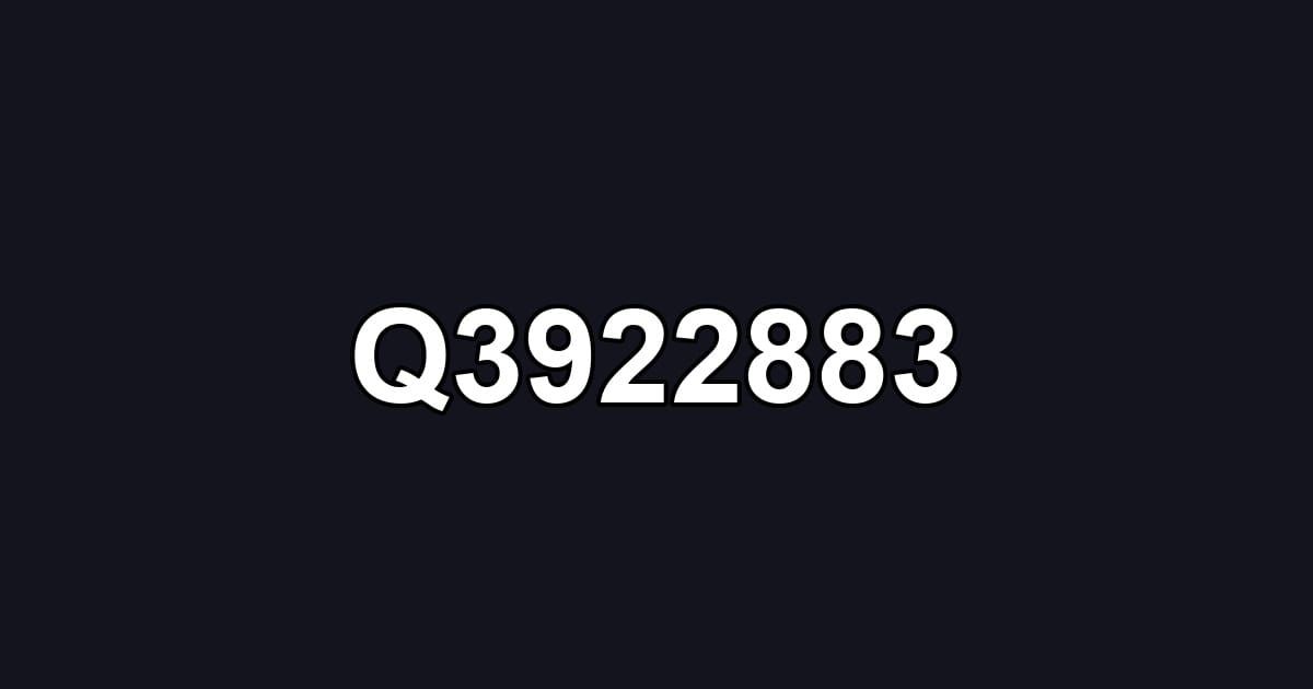 Q3922883