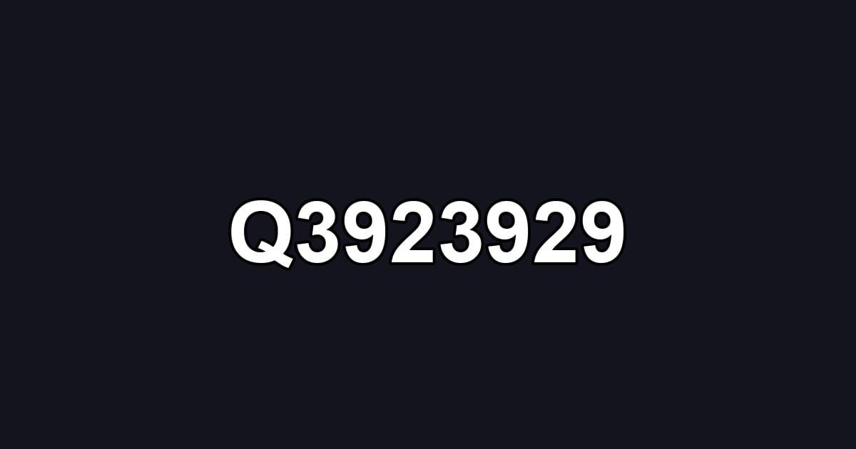 Q3923929