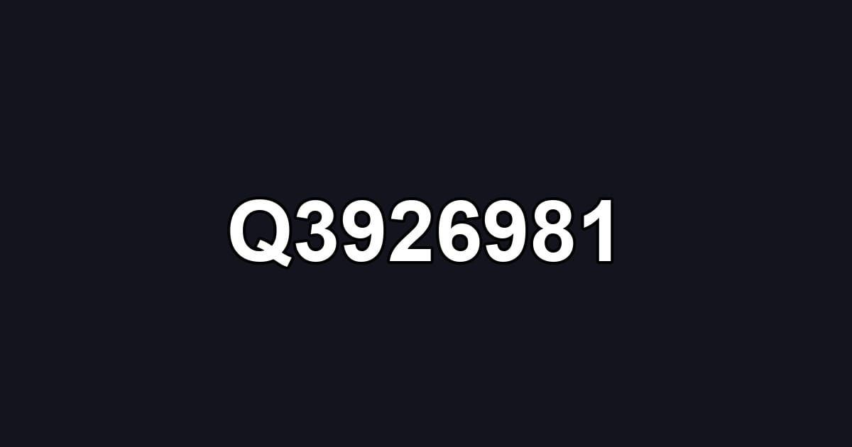 Q3926981
