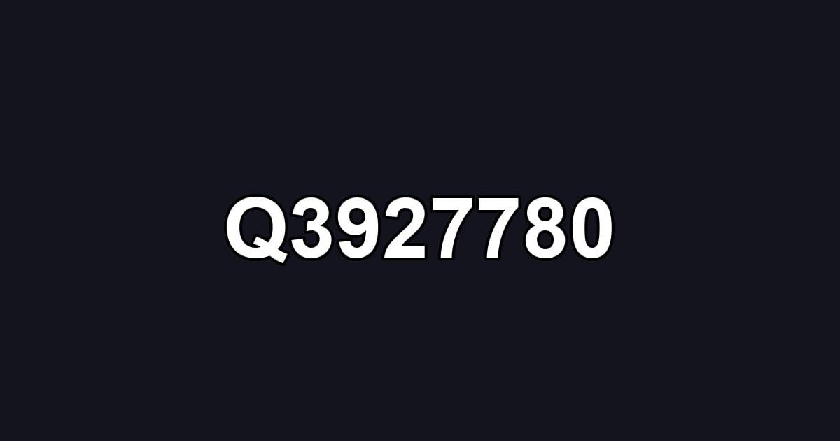 Q3927780