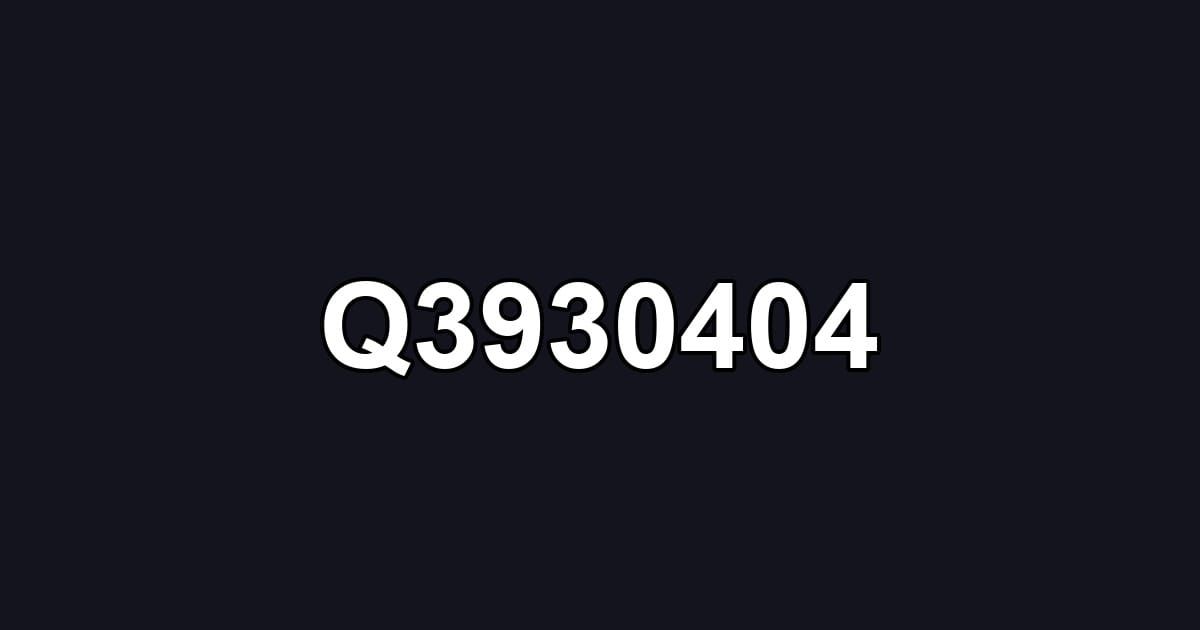 Q3930404