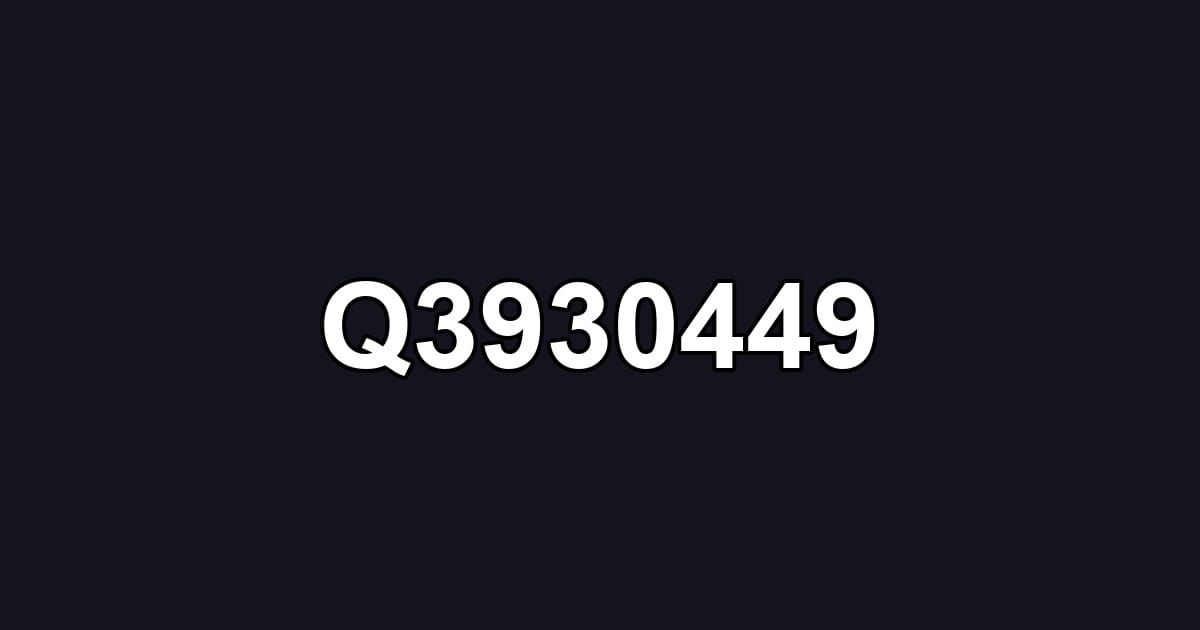 Q3930449