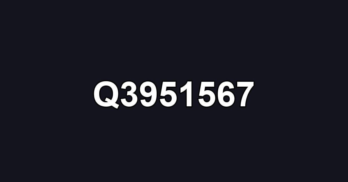 Q3951567