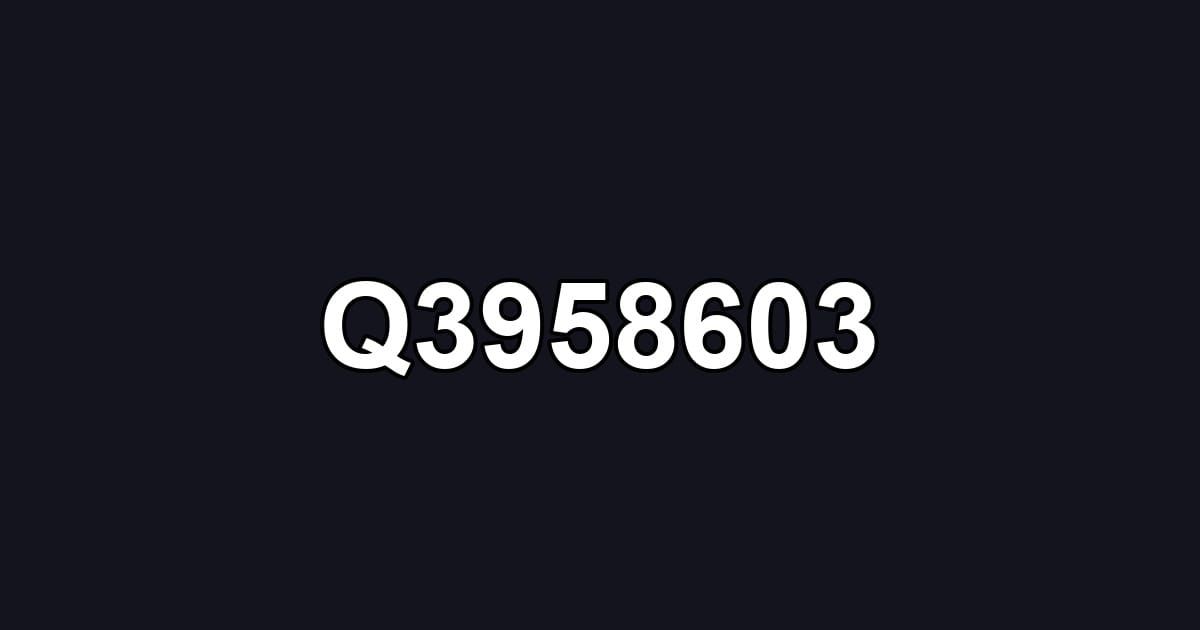 Q3958603