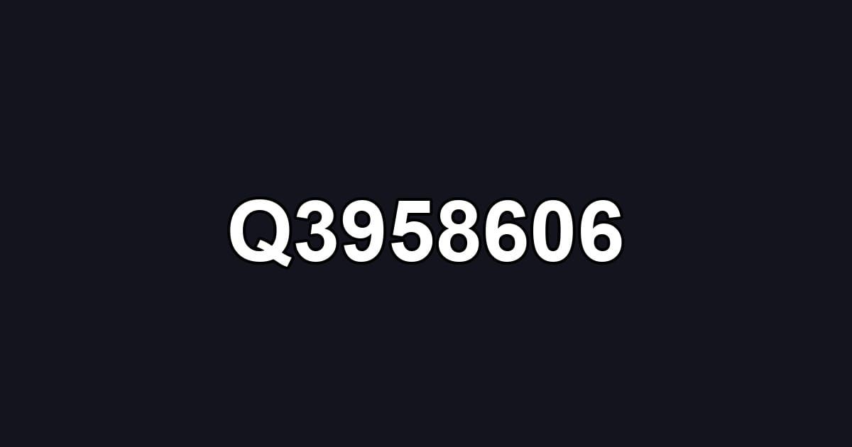 Q3958606
