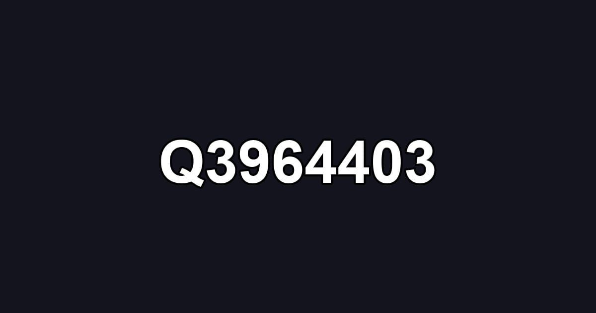 Q3964403