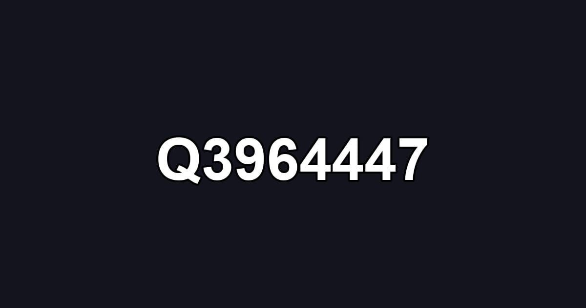 Q3964447