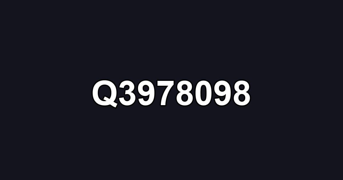 Q3978098
