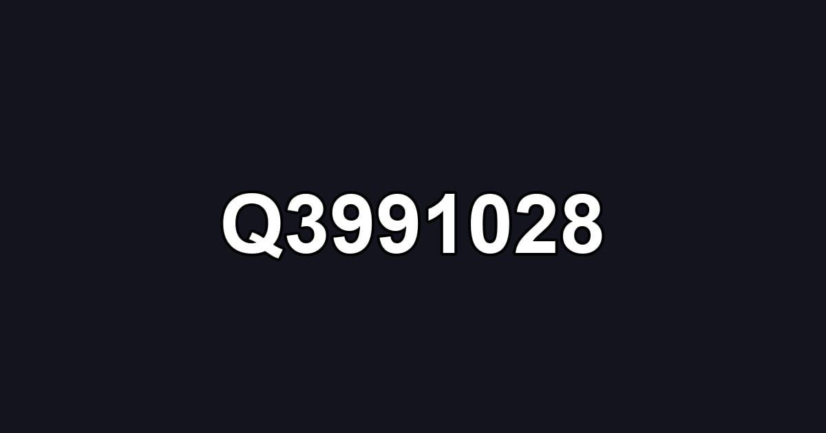 Q3991028