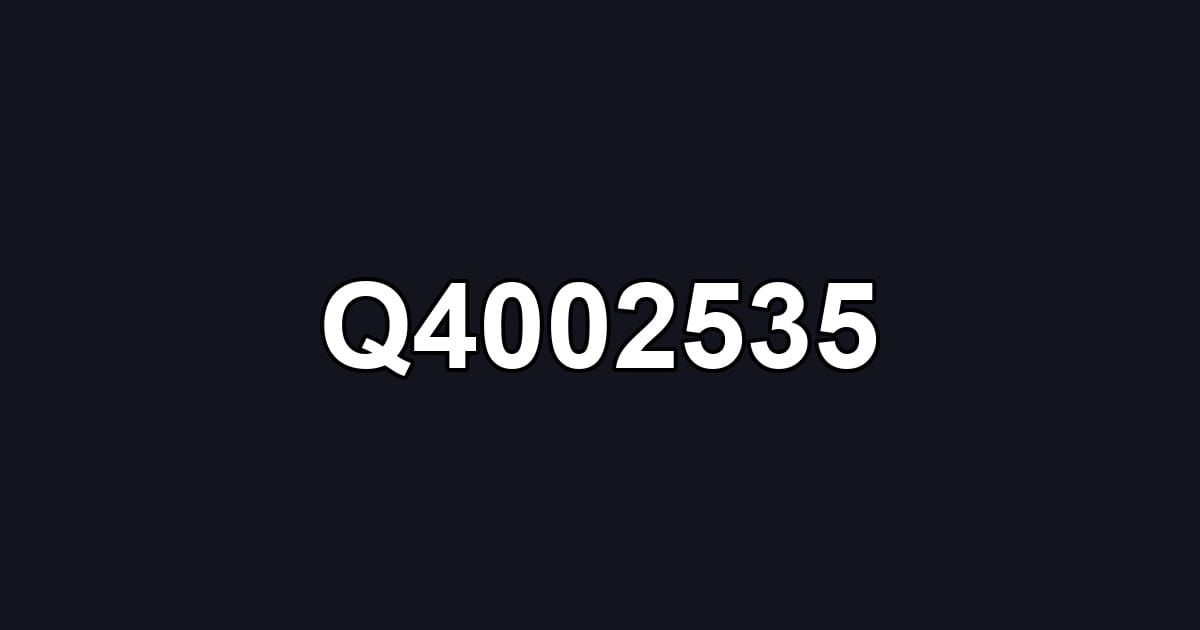 Q4002535