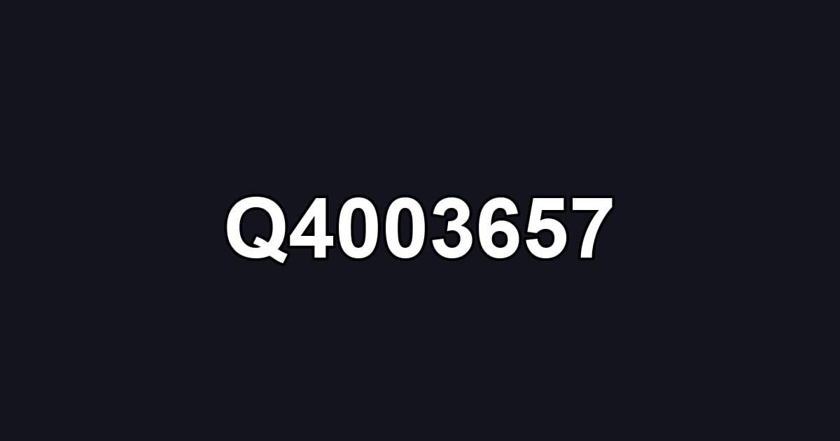 Q4003657