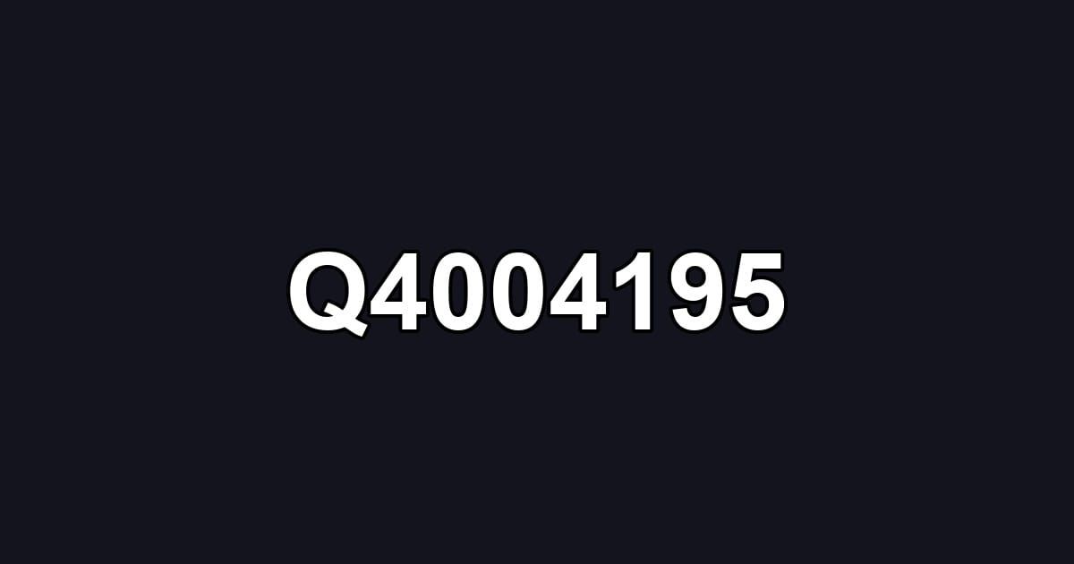 Q4004195