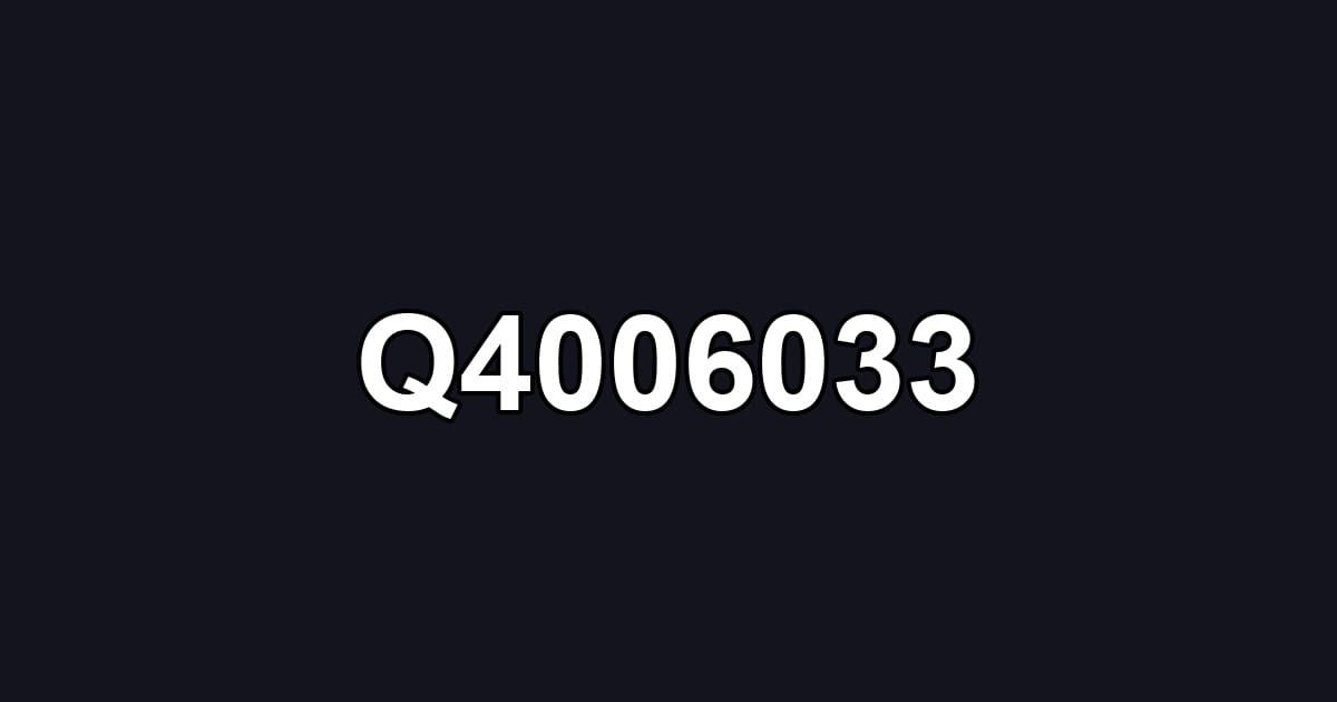 Q4006033