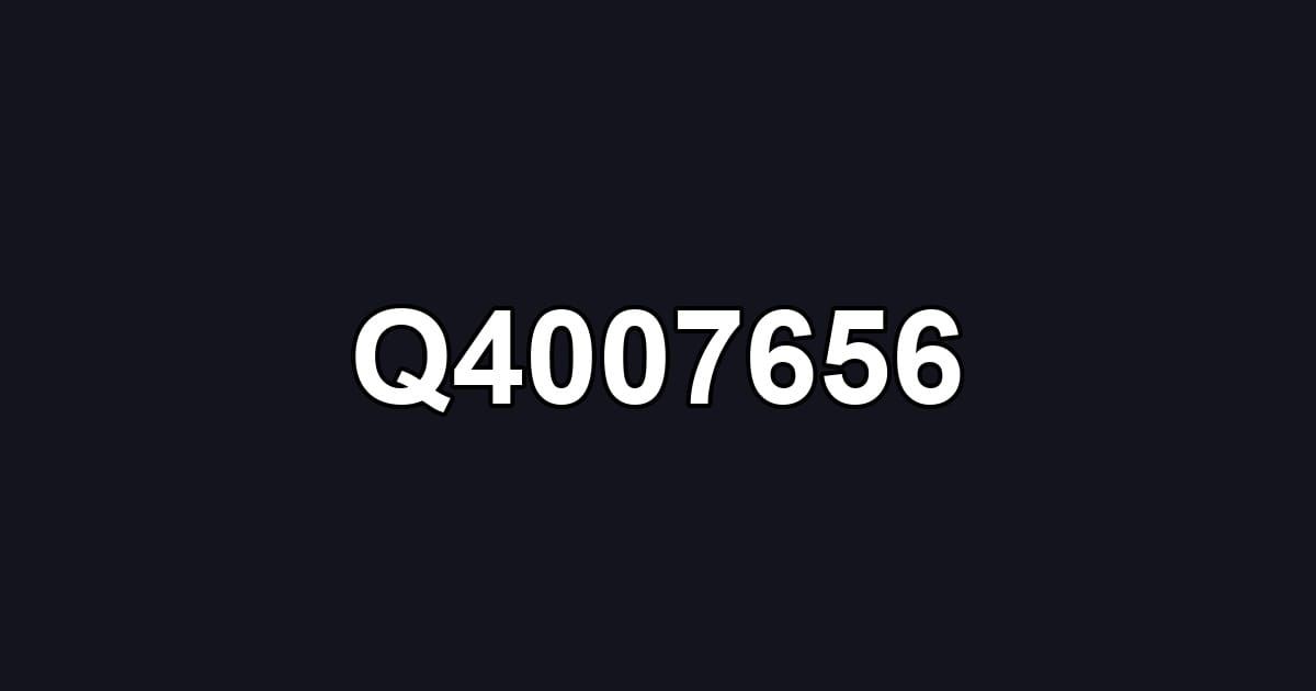 Q4007656
