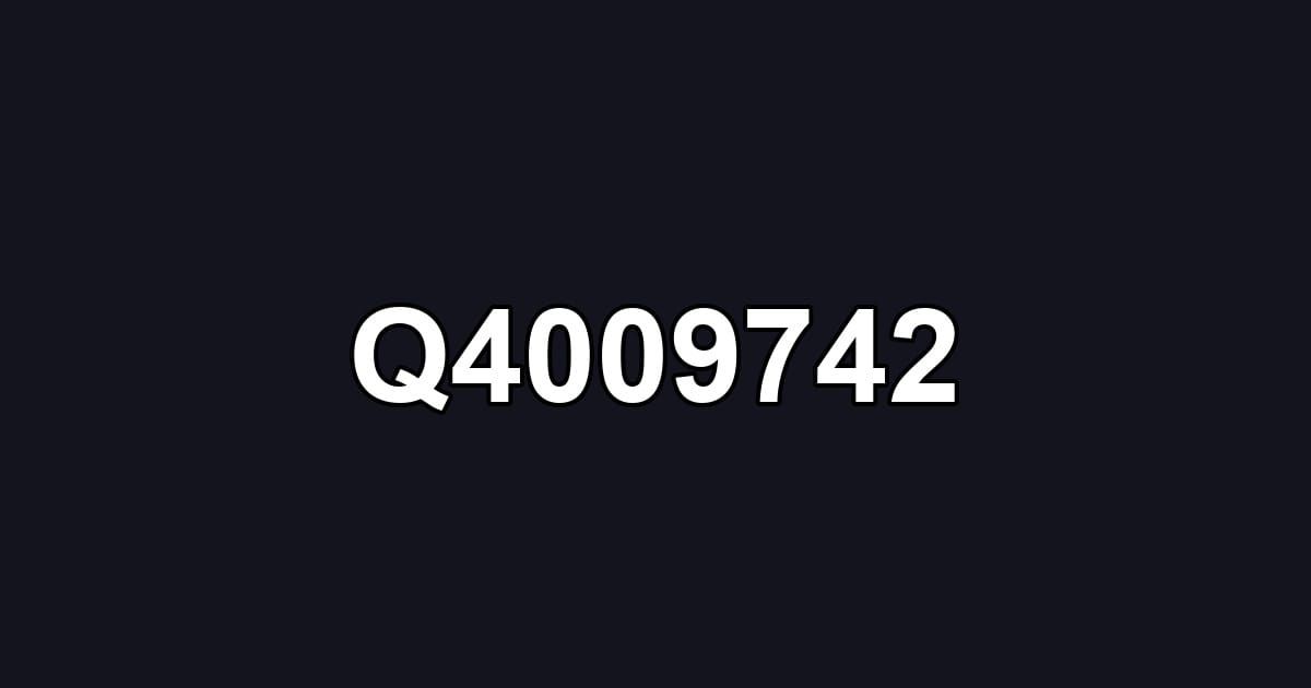 Q4009742