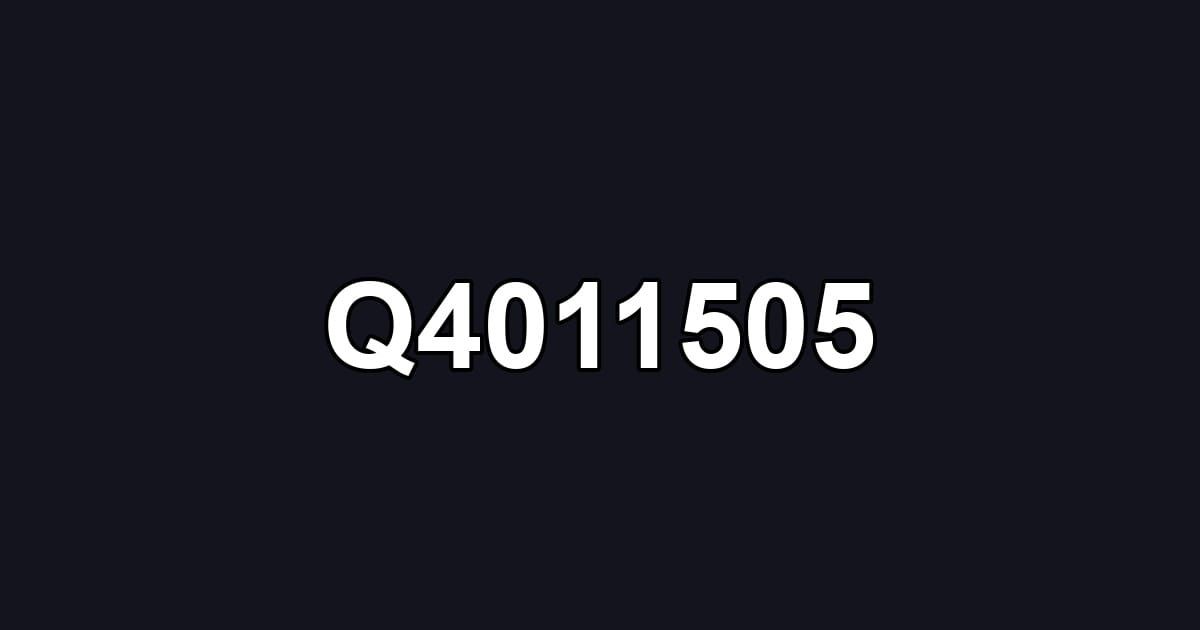 Q4011505