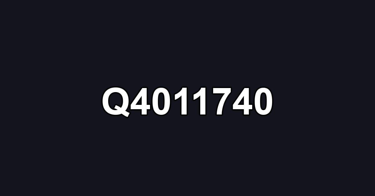 Q4011740