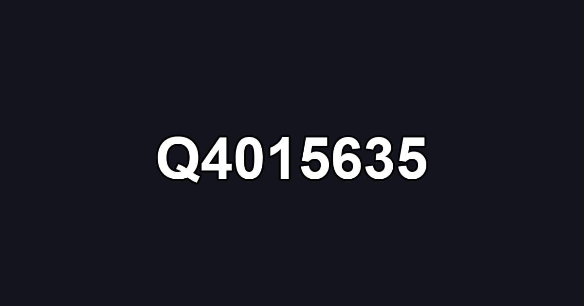 Q4015635