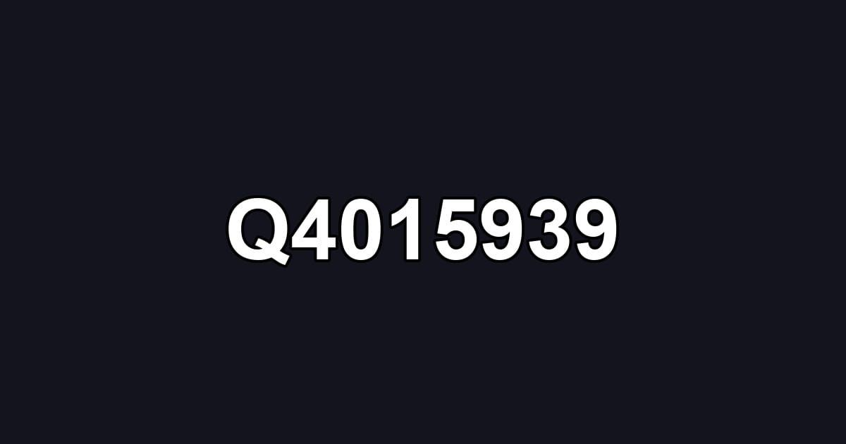Q4015939