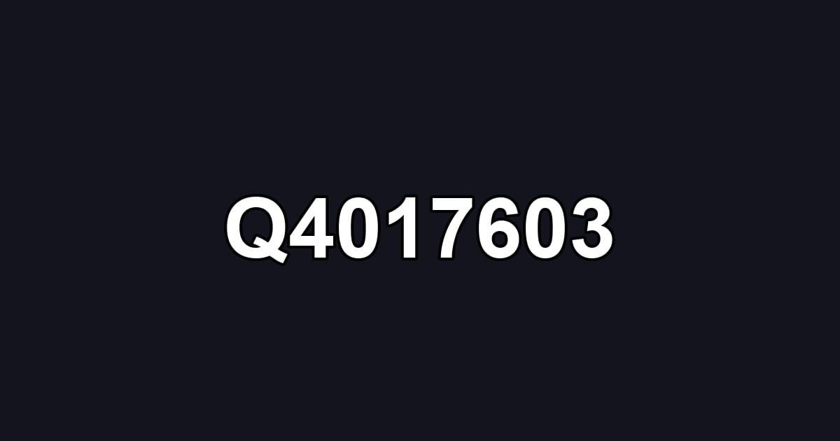 Q4017603