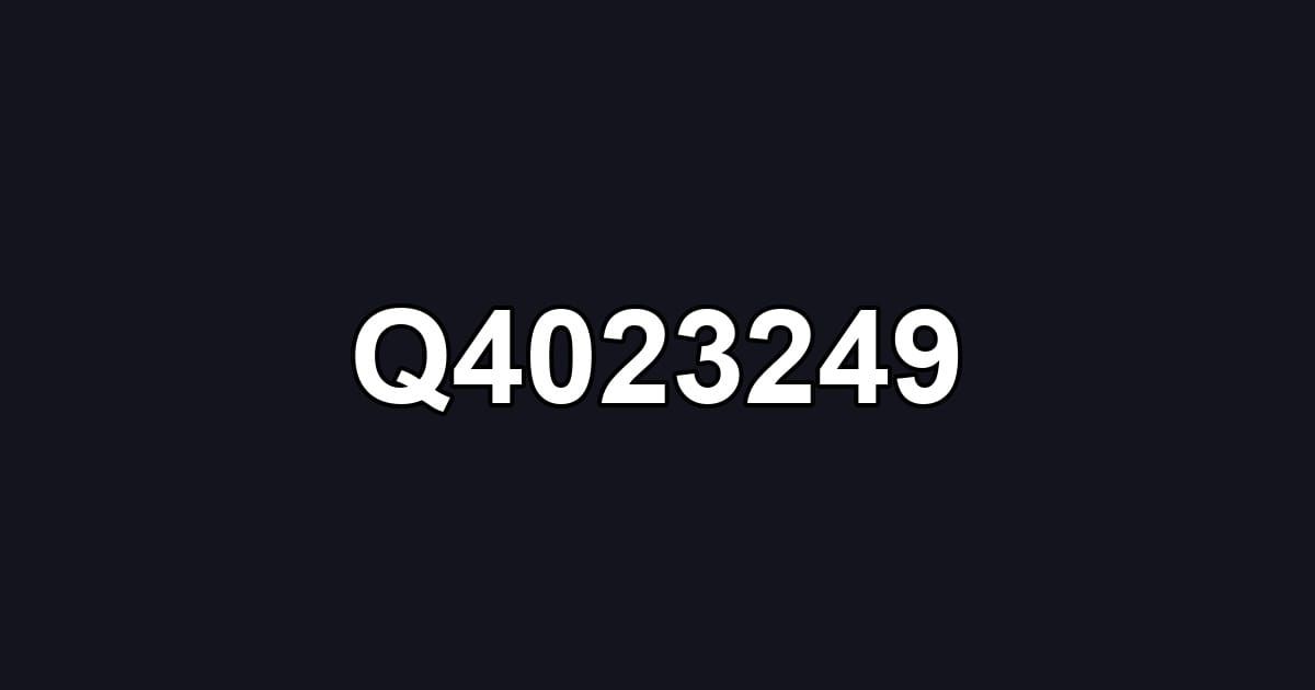 Q4023249